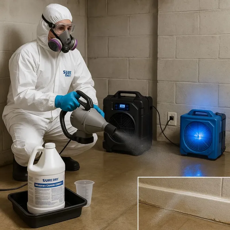 Sanitization and Odor Removal process in Galesville, WI